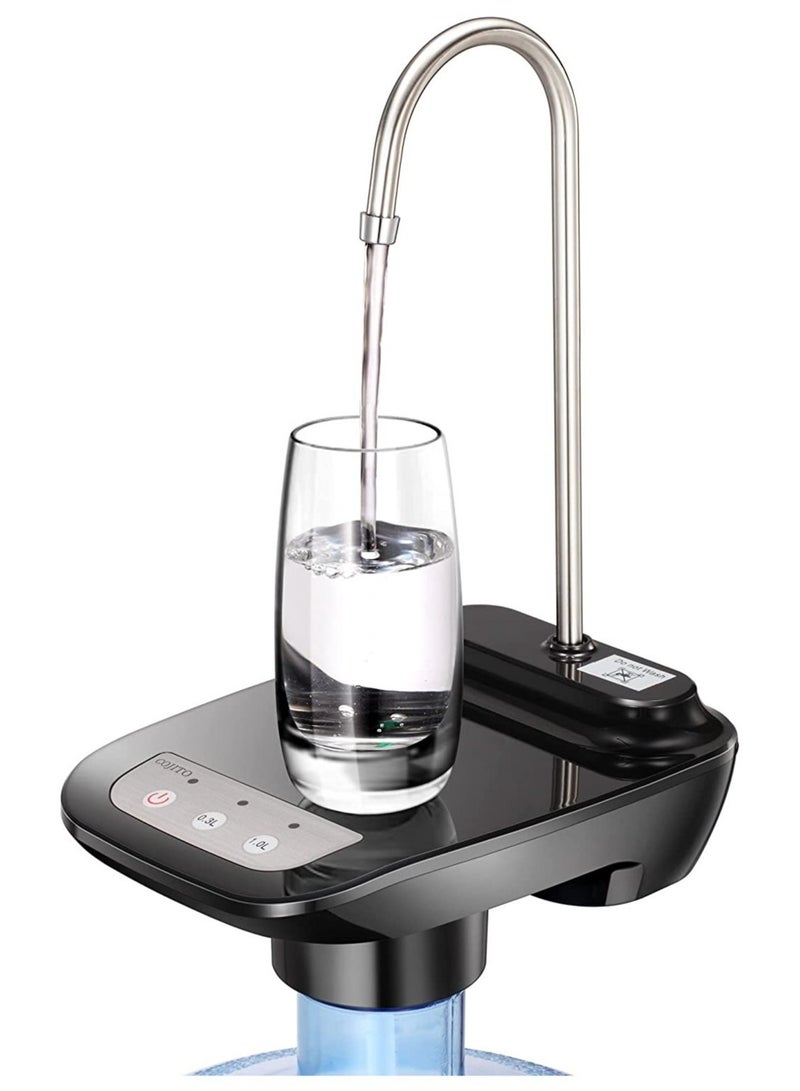 Automatic Electric Drinking Water Dispenser USB charging Portable Bottle Pump Bucket Usable With Gallons Ideal For Home Kitchen Office And Outdoors - Image 1