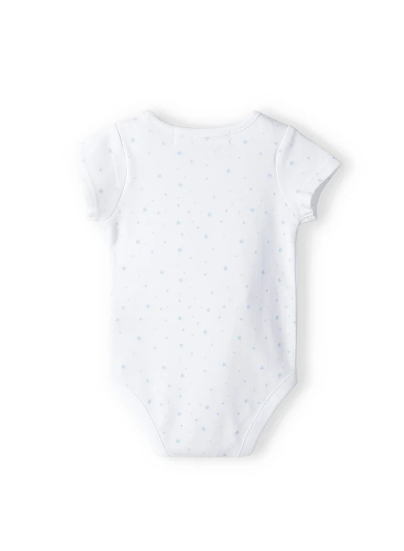 MINOTI 3-Pack Baby Boys Bodysuits with Short Sleeves and Print