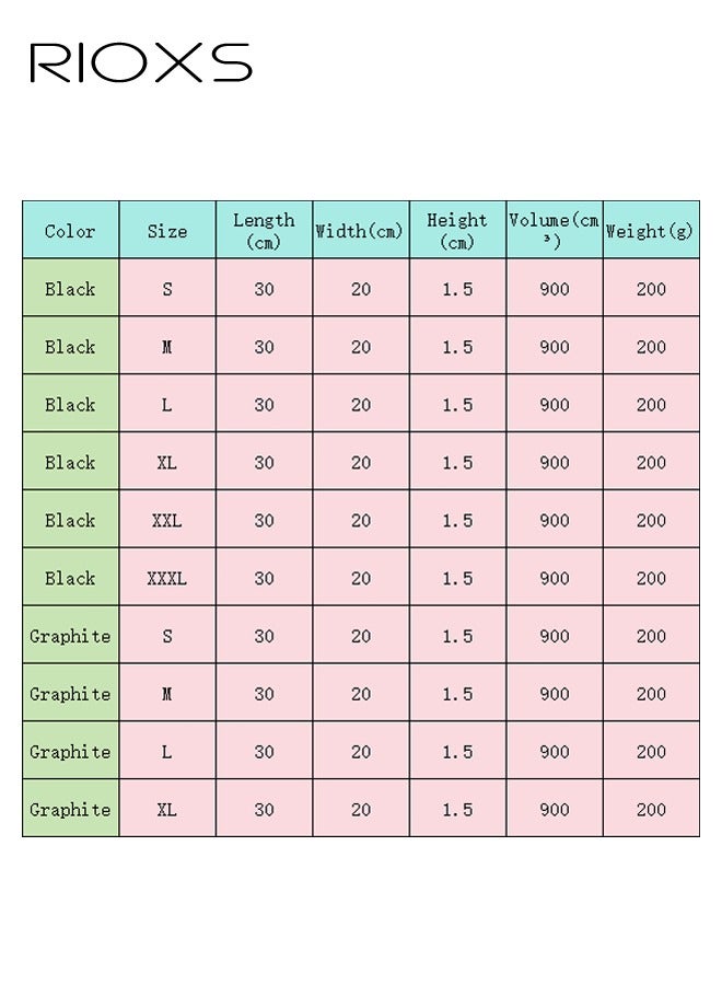 ريوكس ليغينغز رياضية للنساء،  ليغينغز بخصر عالٍ وسراويل يوغا للنساء، ليغينغز ناعمة ومطاطية للتحكم في البطن، سراويل رياضية قابلة للتنفس، ليغينغز يوغا للتمارين الرياضية والجري وغيرها، لون جرافيت - Image 2