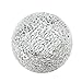 Woration Decorative Ball Set 2.56 Inch Mosaic Glass Orbs Centerpiece Balls Silver Decoration Glass Solid Ball Mirror - Image 2