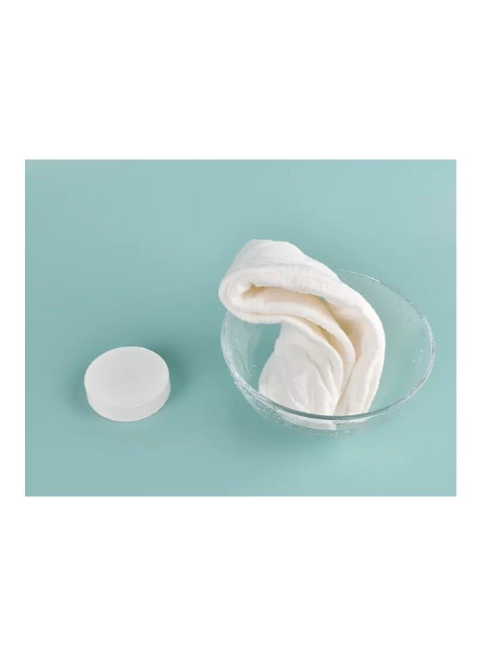 Disposable Bath Towel, 5 Individually Packed, White Large Body Camping Towel, Quick Drying Disposable Towel, Thickened Absorbent 42 x 27.5 Inch（70*100CM）, Travel Shower Hiking Backpack Bathroom Convenient to Use  - Image 2