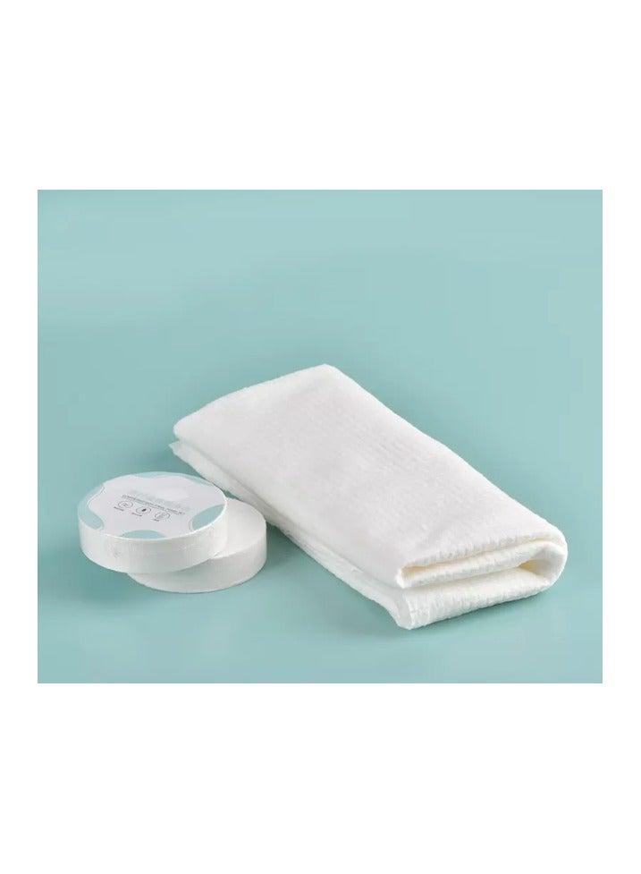 Disposable Bath Towel, 5 Individually Packed, White Large Body Camping Towel, Quick Drying Disposable Towel, Thickened Absorbent 42 x 27.5 Inch（70*100CM）, Travel Shower Hiking Backpack Bathroom Convenient to Use  - Image 3