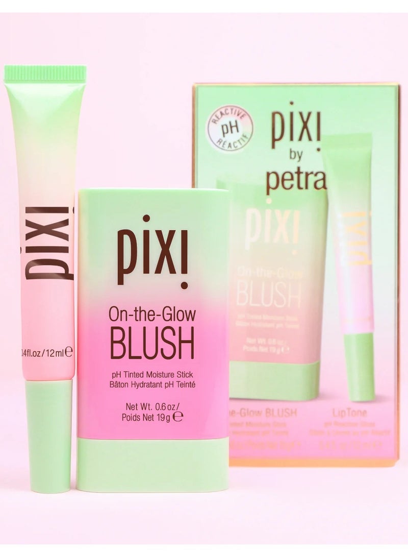 بيكسي بكسـي بي إتش ديو سِت – تدرج الشفاه وأحمر الخدود | ترطيب للشفاه وأحمر خدود قابل للتدرج لإشراقة طبيعية - Image 1