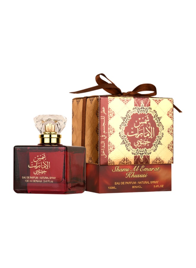 Ard Al Zaafaran - Shams Al Emarat Khususi Eau De Parfum For Unisex 100 Ml With Deo 50 Ml - Image 1