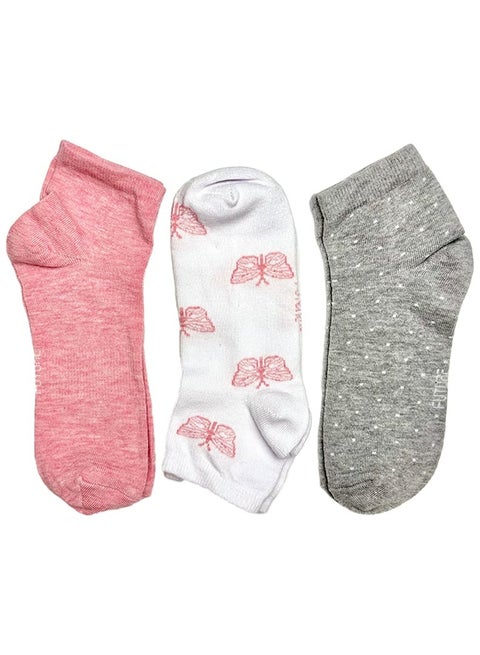 Future Socks Short for Women Pack of 3 sizes 36-40