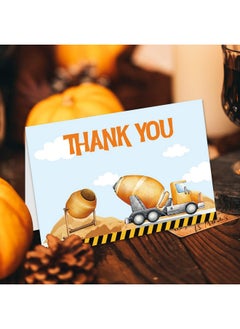 Construction Thank You Cards 24 Pack Kids Thank You Notes Greeting Cards With Envelopes Birthday Teacher Gift - pzsku/ZDBACBB5965FAD7085890Z/45/_/1731928113/74757667-820d-4084-a385-32237e1b8fba