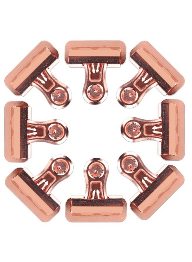 Yalis Push Pins Clips 15-Count, Pinning No Holes for Paper, Creative Paper Clips with Tack for Cork Board and Photo Wall (Rose Gold) - Image 3