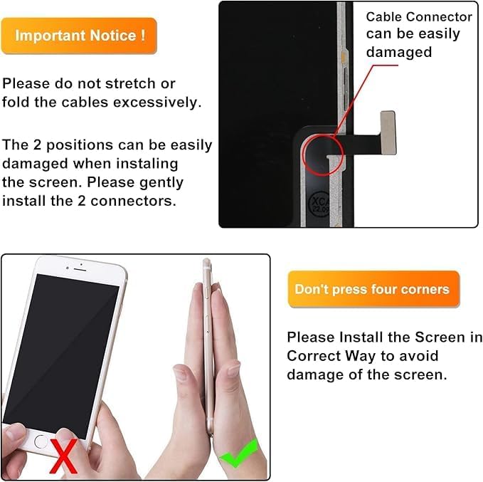 LL TRADER Screen Replacement for iPhone 13 Mini 5.4" LCD Retina Display Touch Screen Digitiser with Repair Tool Kits - Image 4