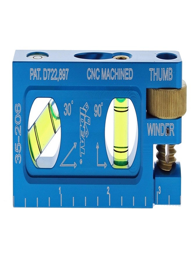 Ideal Industries 35-206 3.5" Electrician Level with 2 Vials and Magnetic Jaw - Image 2