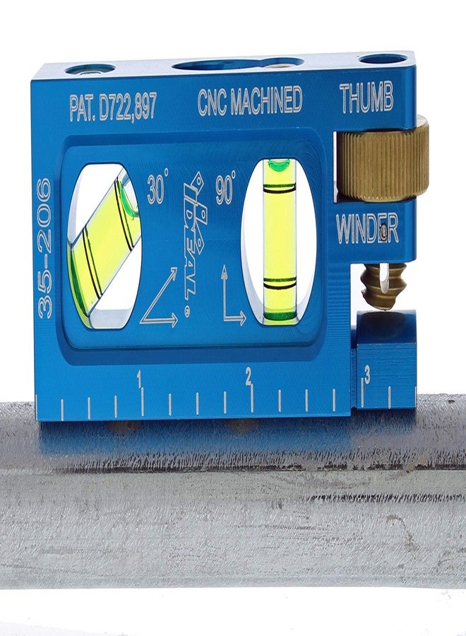 Ideal Industries 35-206 3.5" Electrician Level with 2 Vials and Magnetic Jaw - Image 4