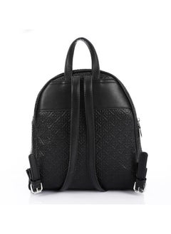 DejaVu Embossed Pattern One Main Compartment Backpack  - Image 3
