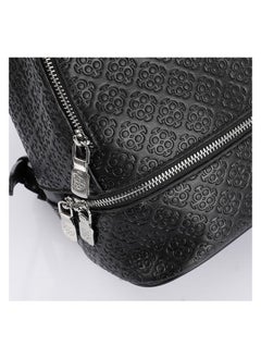 DejaVu Embossed Pattern One Main Compartment Backpack  - Image 4