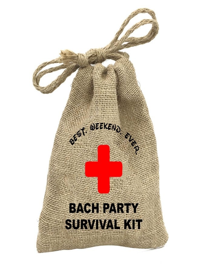 Funcart Best Weekend Ever Bachelorette Party Hangover Kit(Brown) for Wedding/Party/Bachelor/Bachelorette/Special Occasion/Special Needs