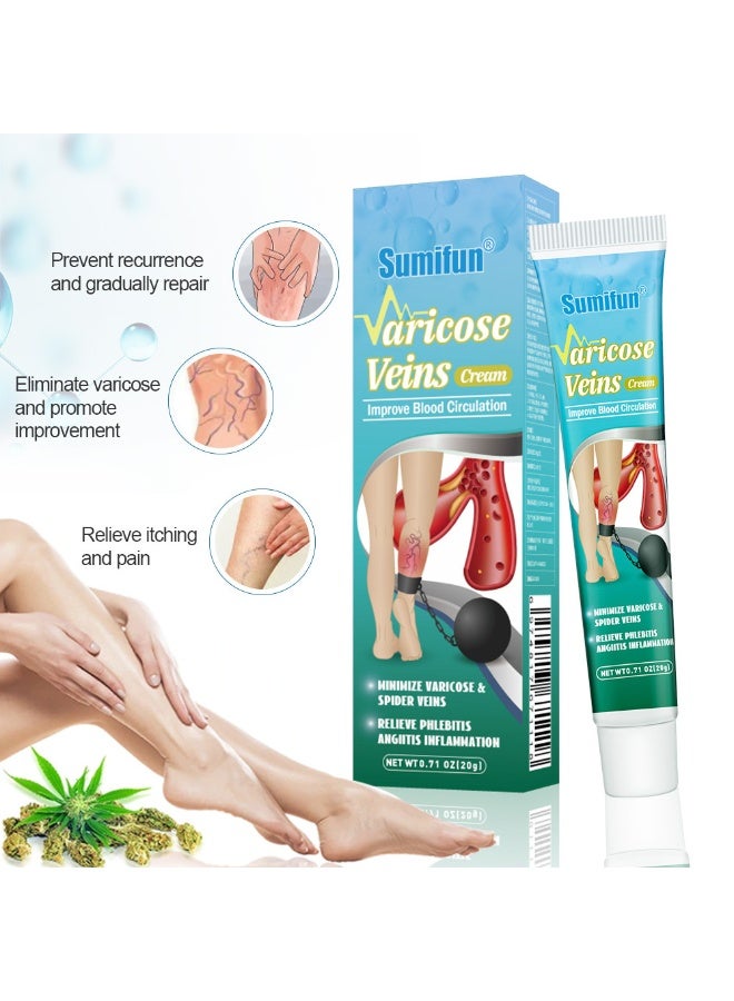 سوميفون كريم الدوالي لتخفيف الدوالي وتحسين الدورة الدموية - Image 3