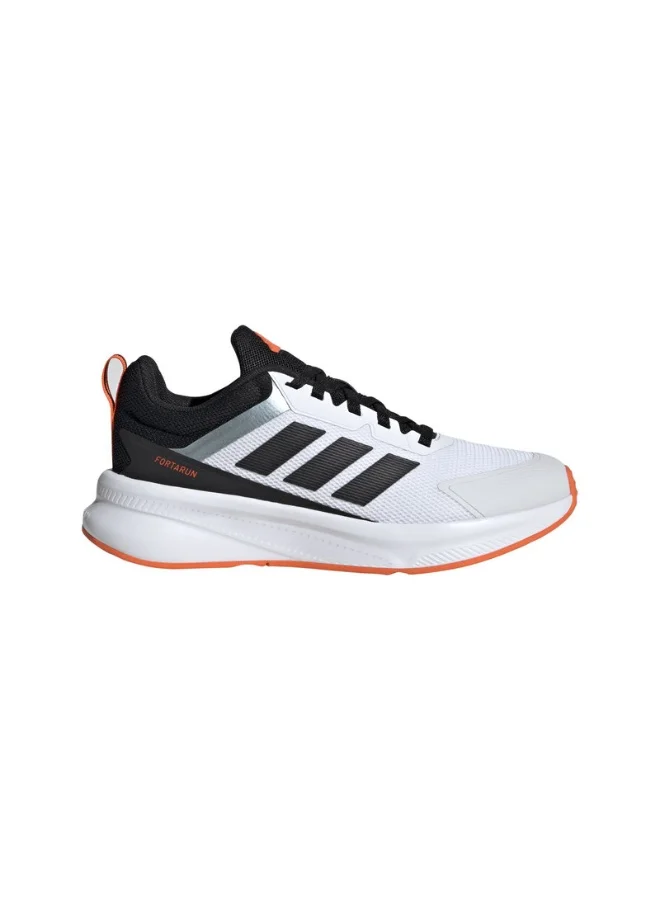 Adidas Adidas Fortarun 4.0 J U White Sportswear Shoes For Kids