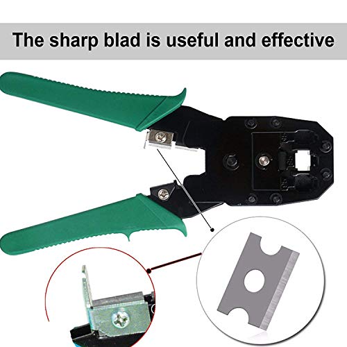 Stela 3 in 1 Modular Crimping Tool, RJ45, RJ11 Cat5E/Cat6 LAN Cutter with Cable Cutter - Image 3