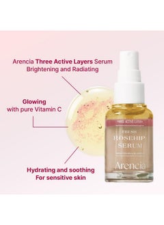 arencia Fresh Rosehip Spray Serum Mist Antiaging Deep Hydration Anti Wrinkle All In One Care Korean Skincare  - Image 2