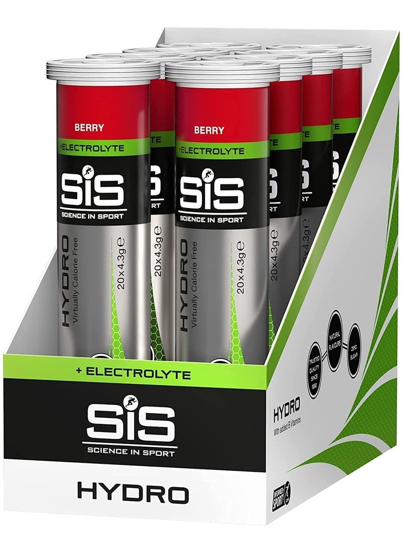 SIS Efftab Hydro  Berry 20X4.5g 1X8  - Image 1