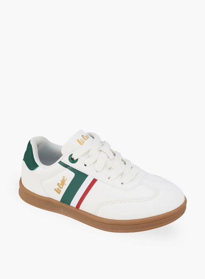 لي كوبر Boys Lace-Up Ankle Sneakers