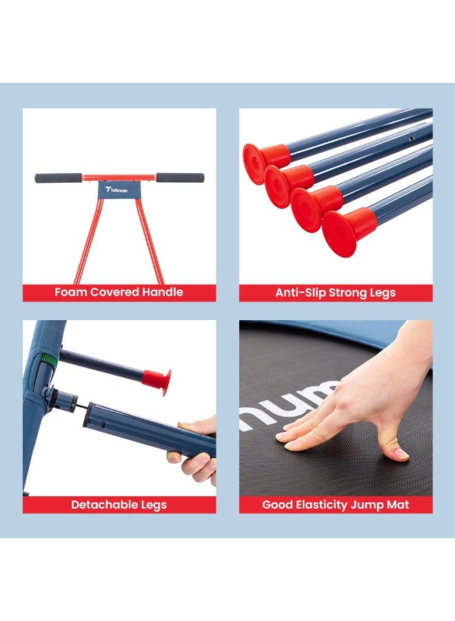 TEKNUM Trampoline Bounce - Blue - Image 4