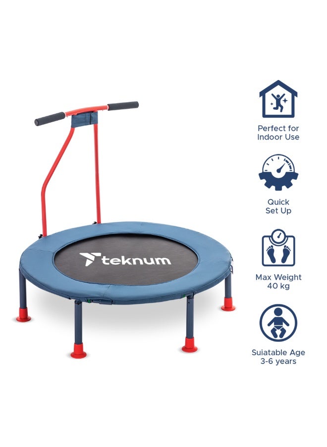 TEKNUM Trampoline Bounce - Blue - Image 3