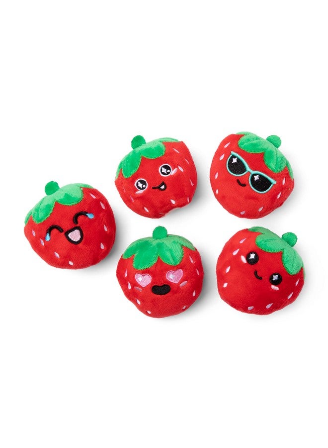 WHAT DO YOU MEME? What Do You Meme Emotional Support Strawberries - Strawberry Plush Toys - Image 2