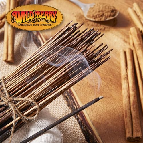 Wild Berry Incense Sticks - Cinnamon - Spicy and Warm Cinnamon Scent - Hand Dipped in The USA (100 Count) - Image 2