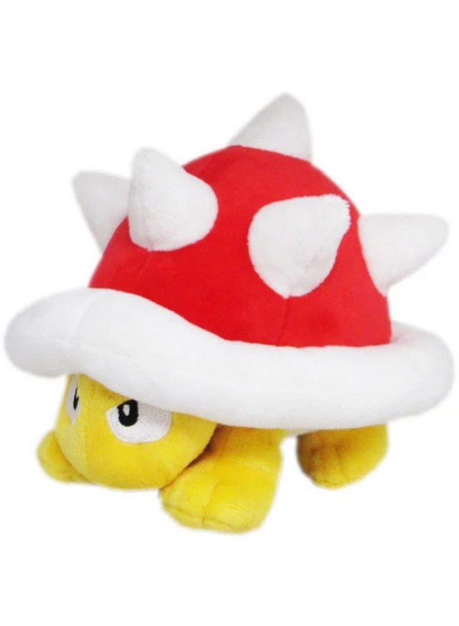 Little Buddy USA Super Mario All Star Collection Spiny Stuffed Plush, 4.5", Multicolor (1449)