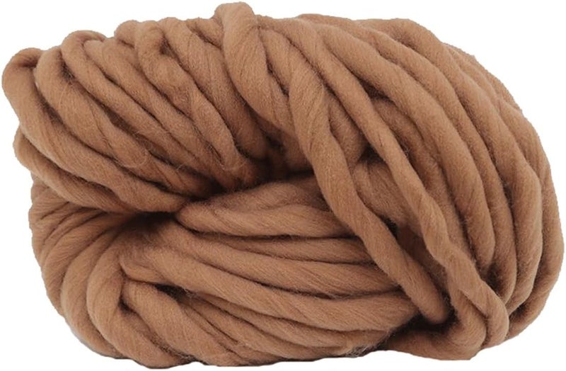 Knitting Wool Yarn Fancy Yarns Extra Thick Chenille Blanket Soft Fluffy Weaving Iceland Coarse for Arm Big Chunky for Pet Bed(34@,5 roll(1250g)) - Image 1