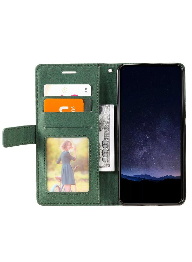 S-TOP Case For Motorola Edge 40 Neo Skin Feel Splicing Leather Phone Case - Image 3