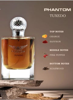 Linea De Bella Phantom Tuxedo Long Lasting Perfume For Unisex EDP 100ML  - Image 3
