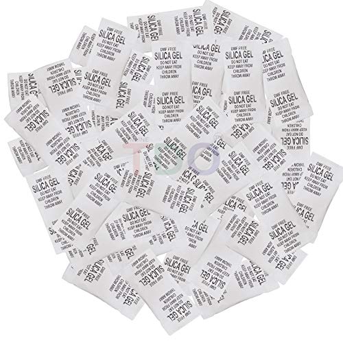 TDO Silica Gel Packets 1 Gram Pouch 300 Pcs Pack Moisture absorbents Dehumidifier Silica Gel Bags for Moisture, Room, Cupboard, Kitchen, Shoe,Wardrobe,Other White - Image 2
