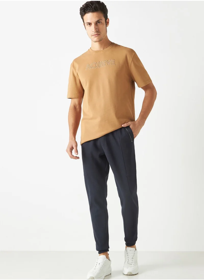 ايكونيك Drawstring Cuffed Sweatpants