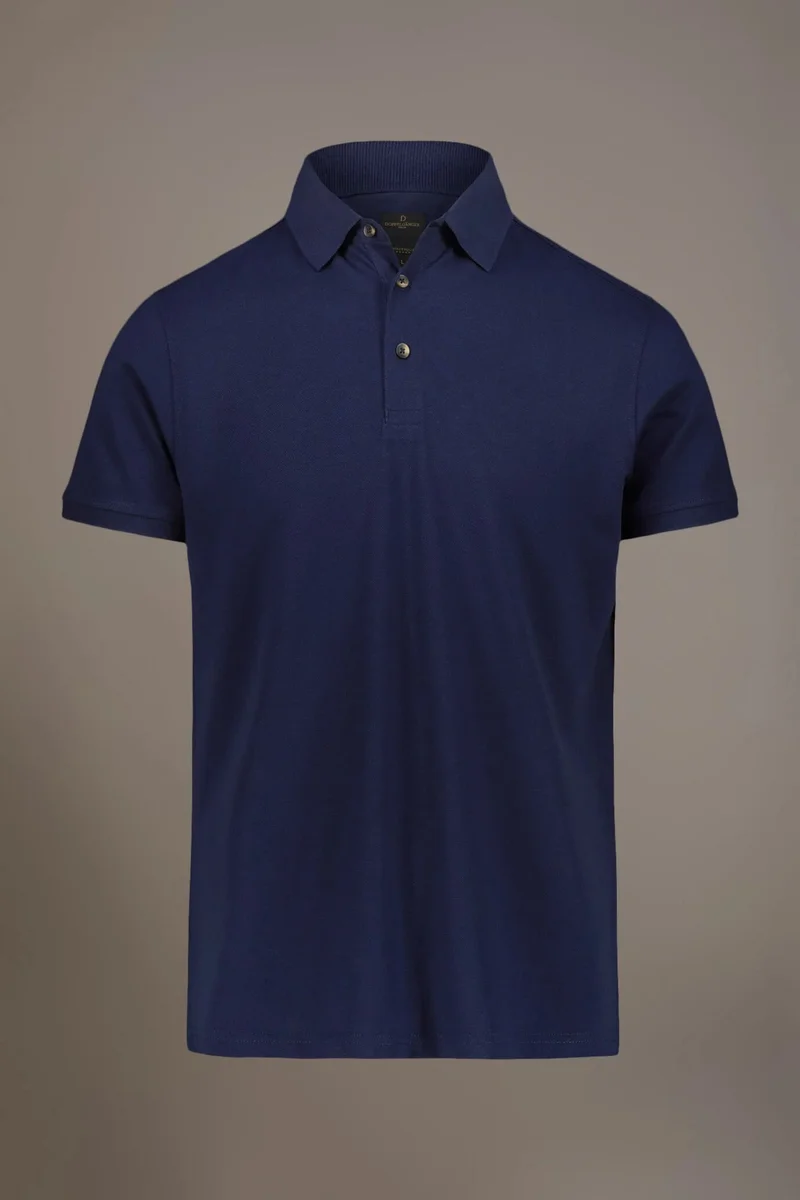 Short sleeve polo 100% cotton piquet - Royal