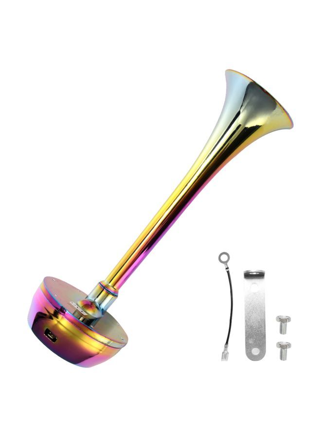 إسكدنيا بوق من الكروم مع إكسسوارات - Image 1