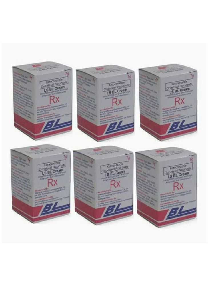 BL 6 Piece LS BL Cream RX