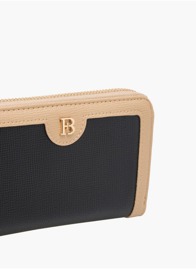 Flora Bella By Shoexpress Monogram Print Zip Around Wallet  - Image 3
