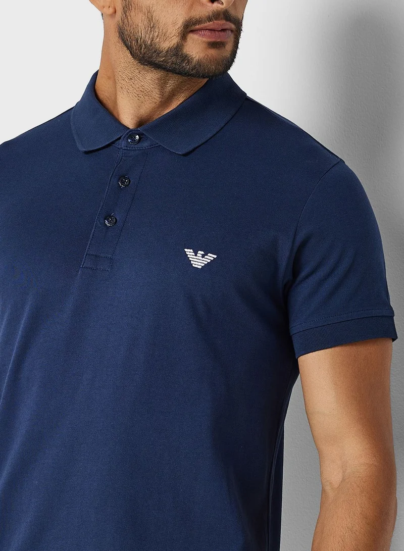 EMPORIO ARMANI Logo Polo