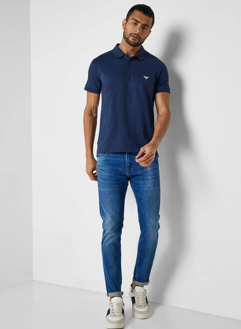 EMPORIO ARMANI Logo Polo