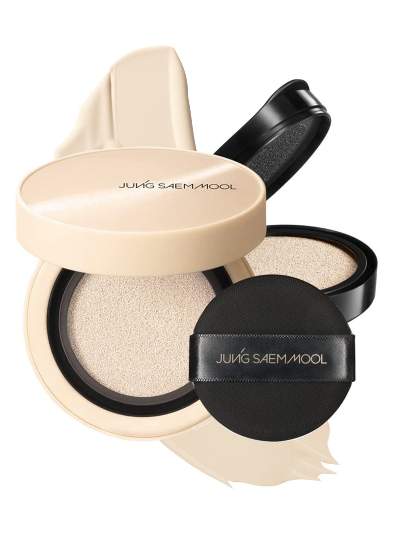 JUNG SAEM MOOL - [JUNGSAEMMOOL OFFICIAL] Skin Nuder Cover Layer Cushion 19 (Fair Light) | Refill Included | Delicate Cover | All-day Lasting | Makeup Artist Brand - Image 1