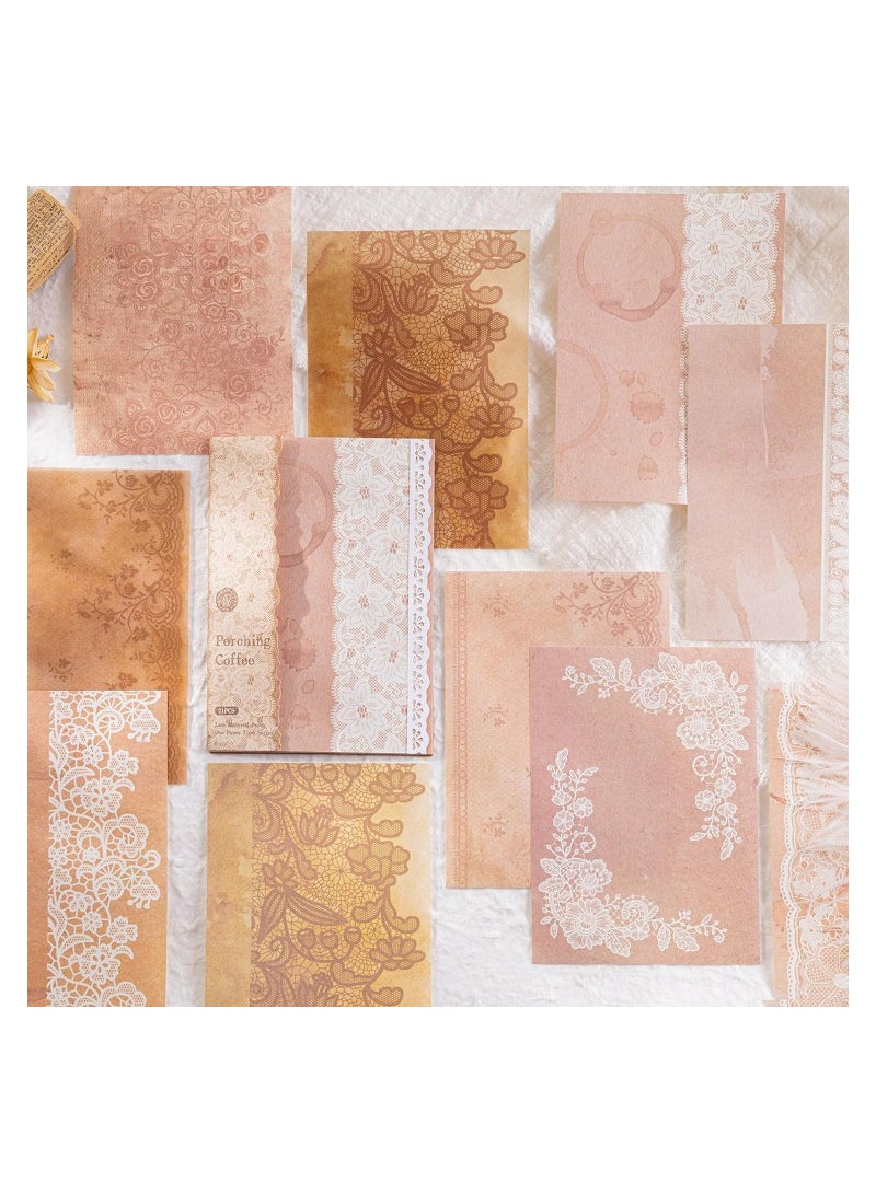 SYOSI 126 Pcs of Scrapbook Paper Vintage Journaling Scrapbooking Supplies Craft Kits for Bullet Journals Junk Journal Planners Aesthetic Room Decor Wall Art Collage Album Picture Frames - Image 5