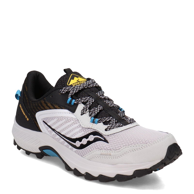 Saucony Men's Excursion TR15 Trail Running Shoe, Fog/Black/Topaz, 11 - Image 2