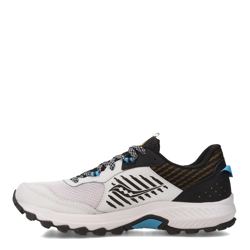 Saucony Men's Excursion TR15 Trail Running Shoe, Fog/Black/Topaz, 11 - Image 5