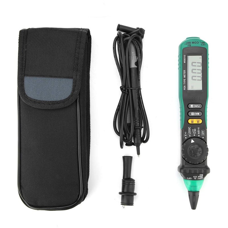 MS8211D Auto Ranging Digital Multimeter Pen Type AC DC Current Resistance Tester - Image 2