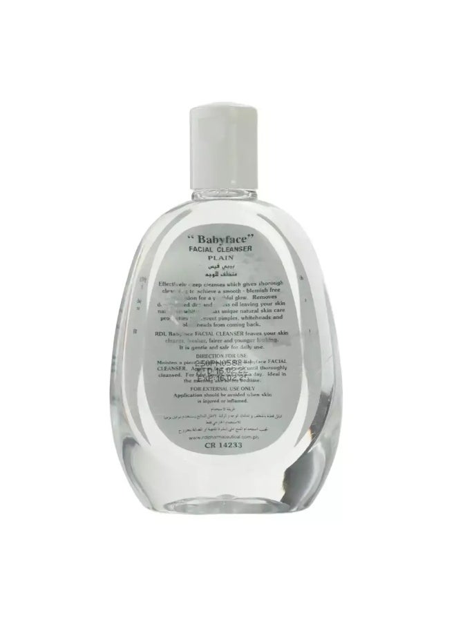 RDL RDL Babyface Facial Cleanser Plain- 250ml  - Image 2
