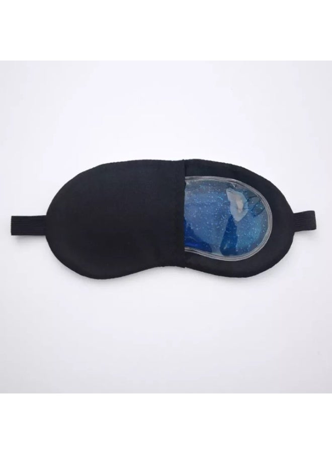 1 Piece Cute Sleep Blindfold Soft Fluffy Cover Eye Cover Shield for Travel Sleeping, Eye Mask with Gel Pack Gel Cold Pads & Cool (Assorted Design) - Image 4