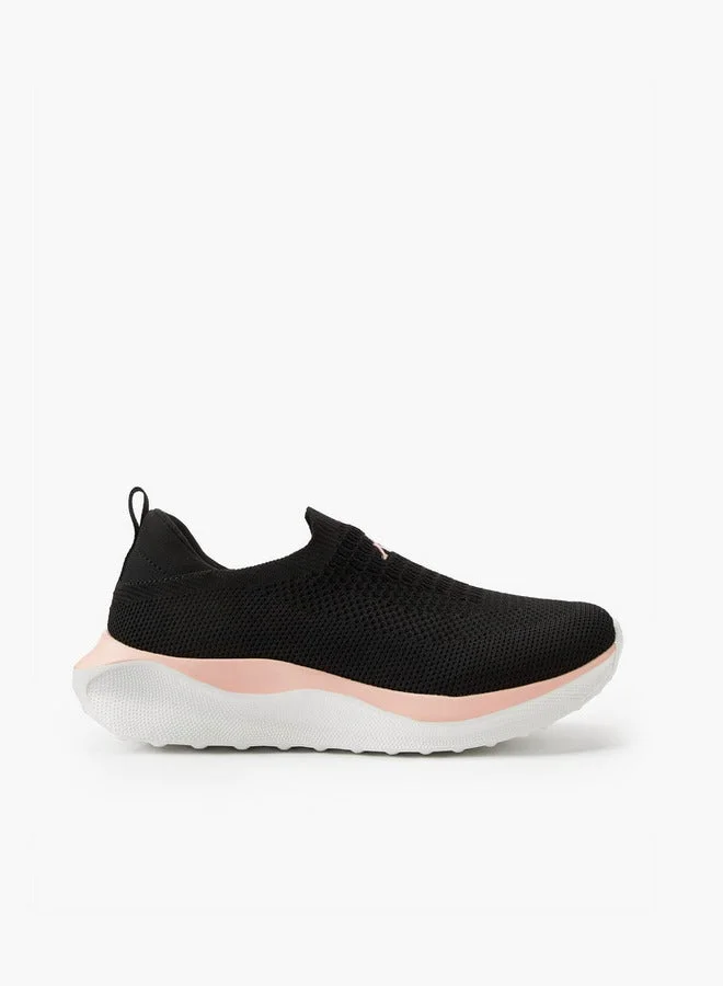 Women's Textured Slip-On Sports Shoes