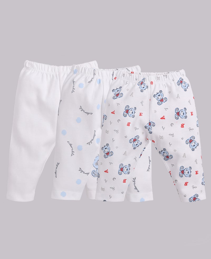 BABY GO 0-3M,3-6M,6-9M,9-12M 100% Pure Cotton Printed Pyjama for Baby  Boys and Baby Girls (Pack of 3) - Image 1