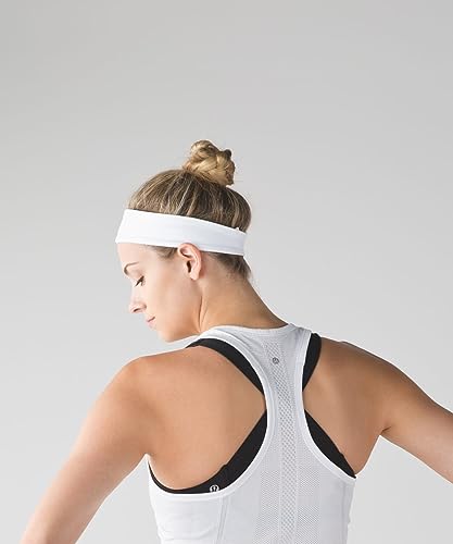 Lululemon Fly Away Tamer Headband II (White) - Image 4