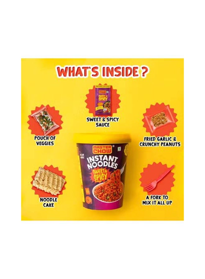 MASTER CHOW Master Instant Noodles Sweet and Spicy Flavour 100g - Image 5